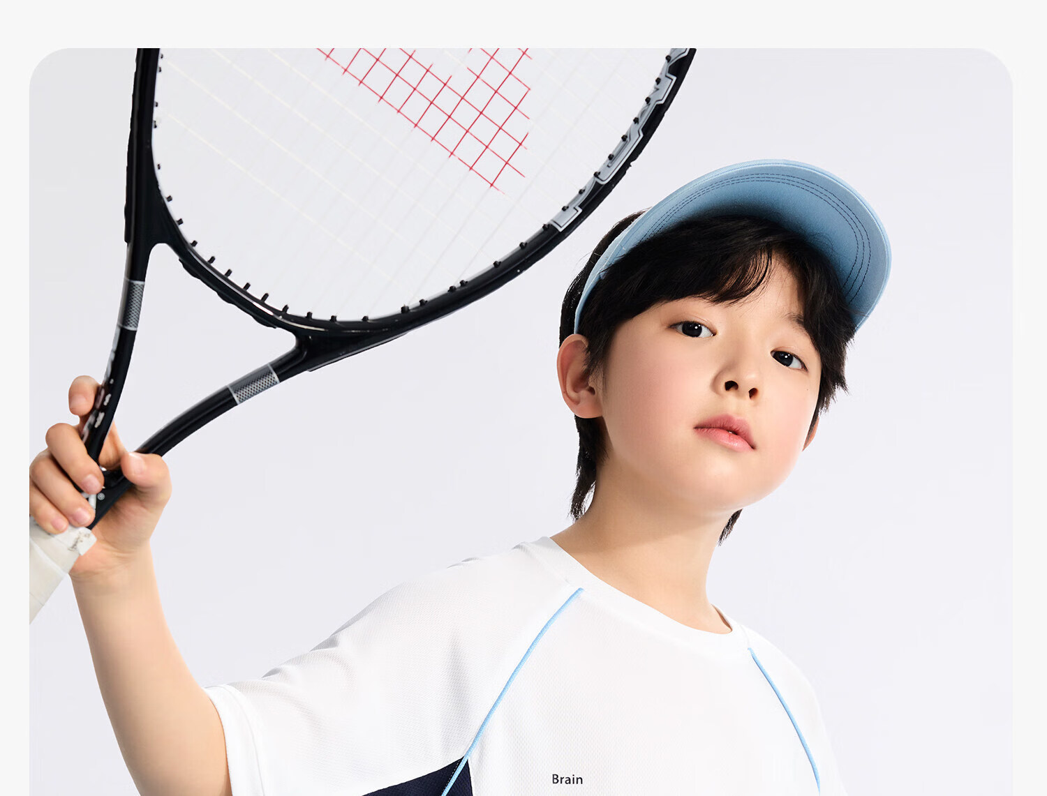 Zuo Xi Boys' Summer Sportswear Set A-Class 2026 Patchwork Mesh Quick-Dry Breathable White 150 30